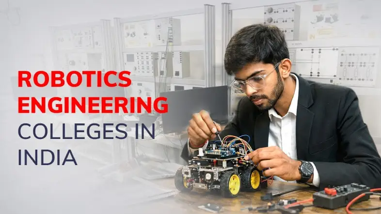 robot engineering colleges in India